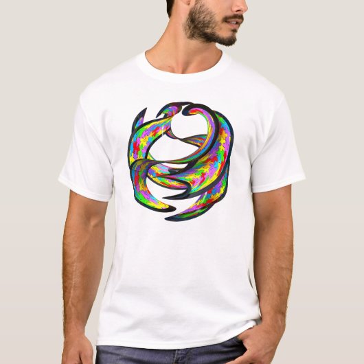 不可能な幾何学 Tシャツ (正面)