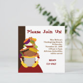 『不可能な感謝祭の夕食』 招待状 (スタンド正面)