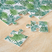 不可能な植物の熱帯葉パズル ジグソーパズル (側面)