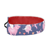 不可能な豚はパーソナライズされた無飛んでいるい アスレチックヘッドバンド (左)