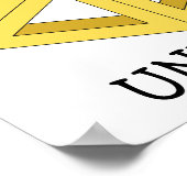 「不可能な」光学錯覚ポスター ポスター (角)