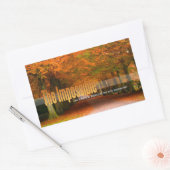 不可能は破れるものだ感動的引用文 長方形シール (封筒)