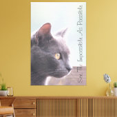 不可能を可能な限り理解する キャンバスプリント (インサイチュ (リビング))