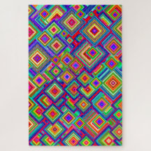 不可能ダイヤモンドパターンジグソーパズル