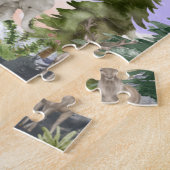 不可能パズル水彩動物界 ジグソーパズル (側面)