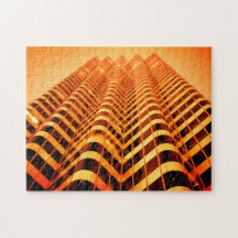 不可能パズル-モダン建物