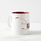 不可能性 ツートーンマグカップ (正面左)