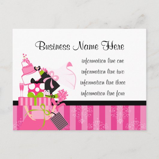 不可能結婚スタック ポストカード (正面)