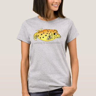 不可能黄色い魚は何もない Tシャツ