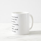 不可能 コーヒーマグカップ (正面右)