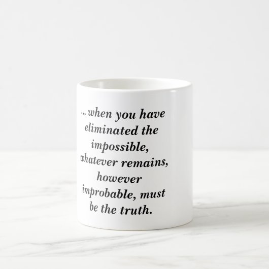 不可能 コーヒーマグカップ (中央)