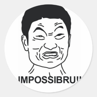 不可能 ラウンドシール