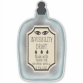 不可視性ステッ荷車を引くカー シール (正面)