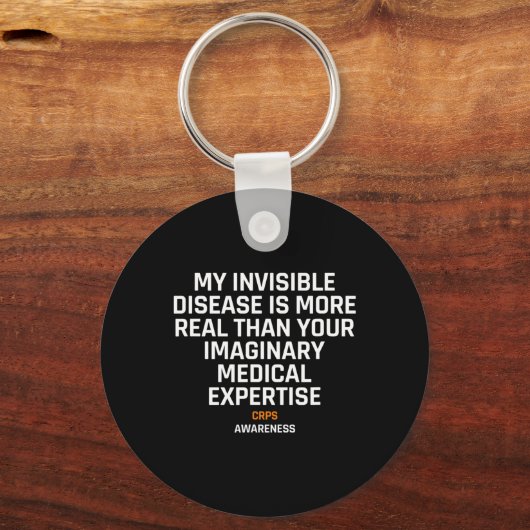 不可視疾患Rsd Crps認識度1 キーホルダー (正面)