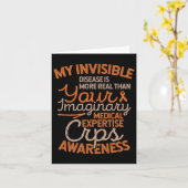 不可視疾患Rsd Crps認識度 カード (黄色い花)