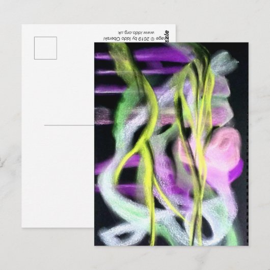 不可視的存在 ポストカード (正面/裏面)