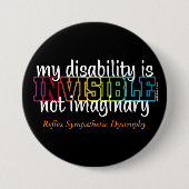 不可視…RSD 缶バッジ (正面)