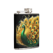 不可解なエレガンス：ピーコックスのエメラルドプルーム フラスク (右)