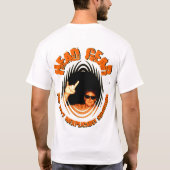 不可解なカリスマ(オレンジ) Tシャツ (裏面)