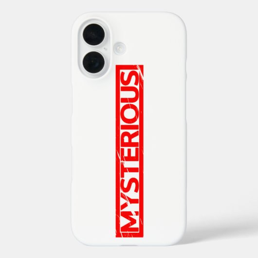 不可解な切手 Case-Mate iPhoneケース (裏面)