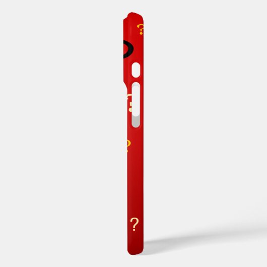 不可解な疑問符 Case-Mate iPhoneケース (裏面 / 左)