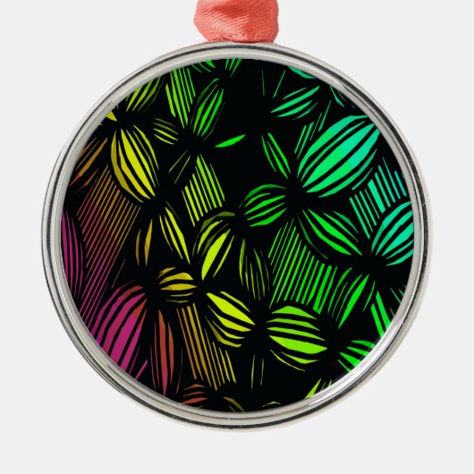 不可解な線 メタルオーナメント (正面)