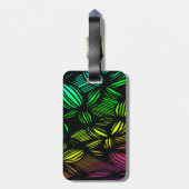 不可解な線 ラゲッジタグ (裏面縦)