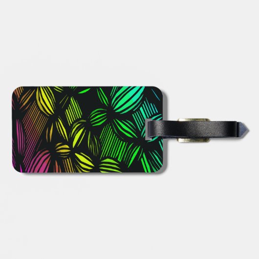 不可解な線 ラゲッジタグ (裏面横)