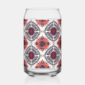 不可解な青「宇宙インターロック」印刷ガラスTu ガラス缶 (右)