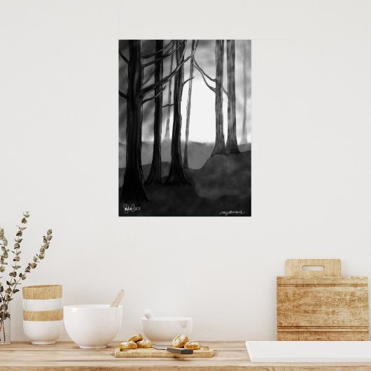 不可解な ポスター (キッチン)