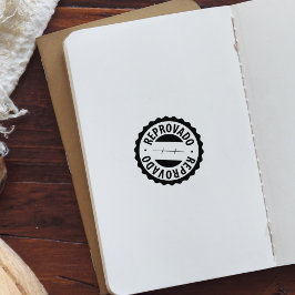 不合格（レプロヴァド）、ポルトガル語のゴムスタンプ ラバースタンプ