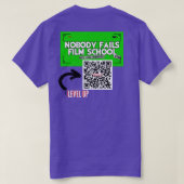 不合格Tシャツ | あなたの母でさえもTシャツ | クリエイター Tシャツ (デザイン裏面)
