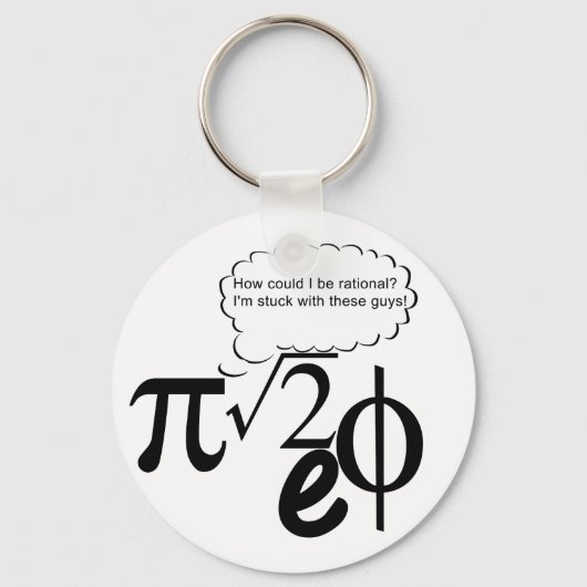 不合理な仲間 キーホルダー (正面)