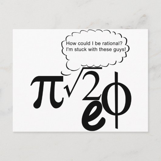 不合理な仲間 ポストカード (正面)