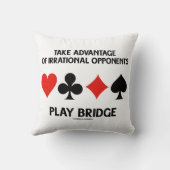 不合理な相手の橋を利用す遊る クッション (裏面)