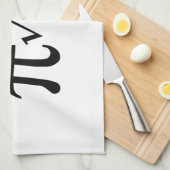 不合理な相棒 キッチンタオル (四つ折り)