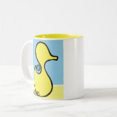 不合理、JAGiii.comはマグに2ある調子を与えました ツートーンマグカップ (正面左)