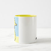 不合理、JAGiii.comはマグに2ある調子を与えました ツートーンマグカップ (中央)