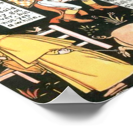 不合理ABCD ポスター (角)