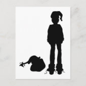 不吉なサンタ ポストカード (正面)