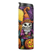 不吉なスケルトン格言 タンブラー (回転右)