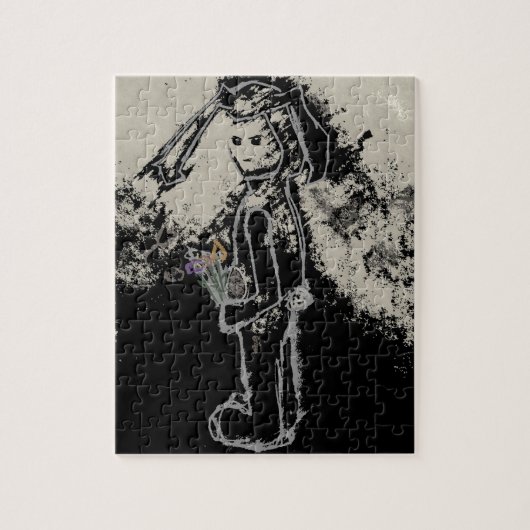 不吉なバニー ジグソーパズル (縦)