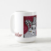 不吉なマグ コーヒーマグカップ (正面左)