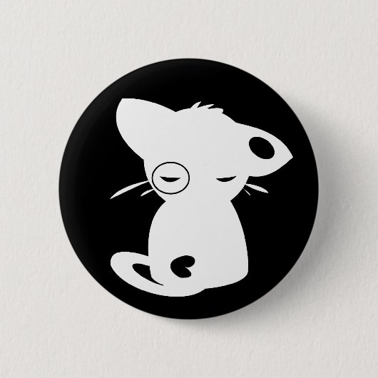 不吉なミトン 缶バッジ (正面)