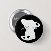 不吉なミトン 缶バッジ (正面&裏面)