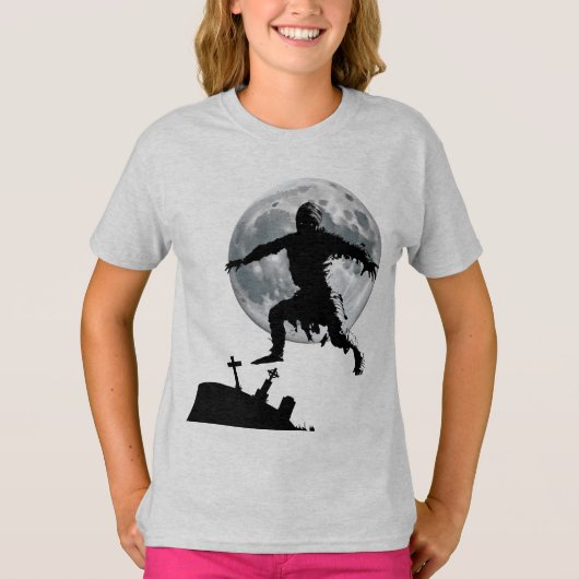 「不吉な墓地」女子タンクトップ Tシャツ (正面)