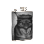 不吉な猫 フラスク (右)