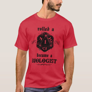 不吉な生転が物学者 Tシャツ