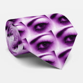 不吉な紫色の目! ネクタイ (ロール)