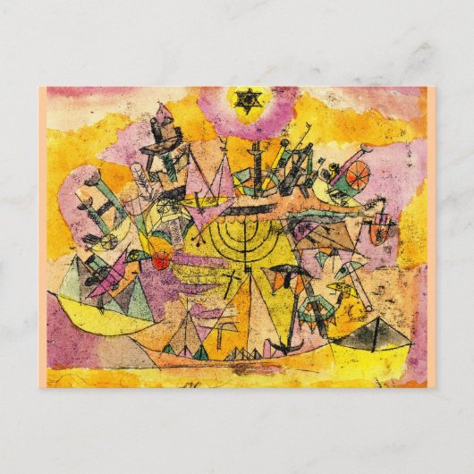 不吉な船、アンスターン·デル·シッフ ポストカード (正面)